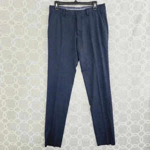 Zara Man Slim Dress Pants Men's 31x 33 Navy Blue
